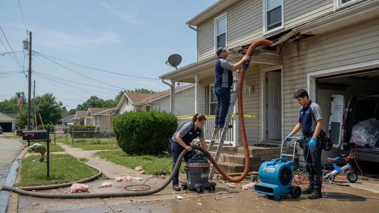 Water Damage Restoration in Eureka, IL near me